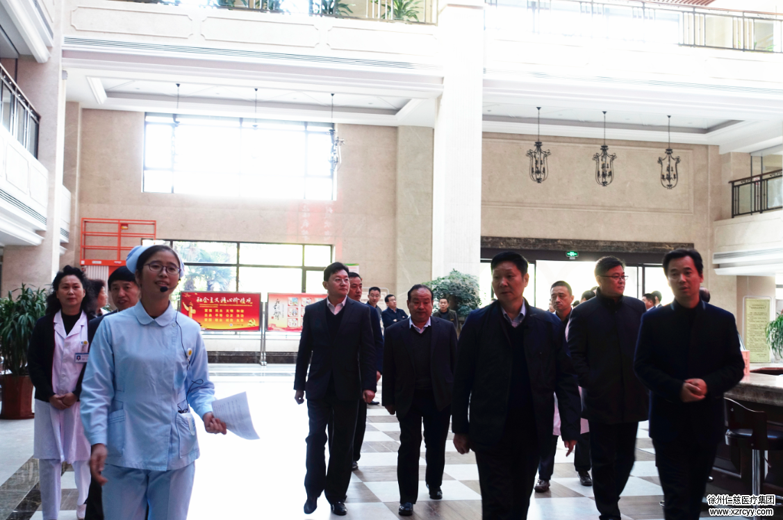 河南商丘卫计委一行到<a href='http://www.xzrcyy.com/' target='_blank'><u>徐州仁慈医院</u></a>考察学习