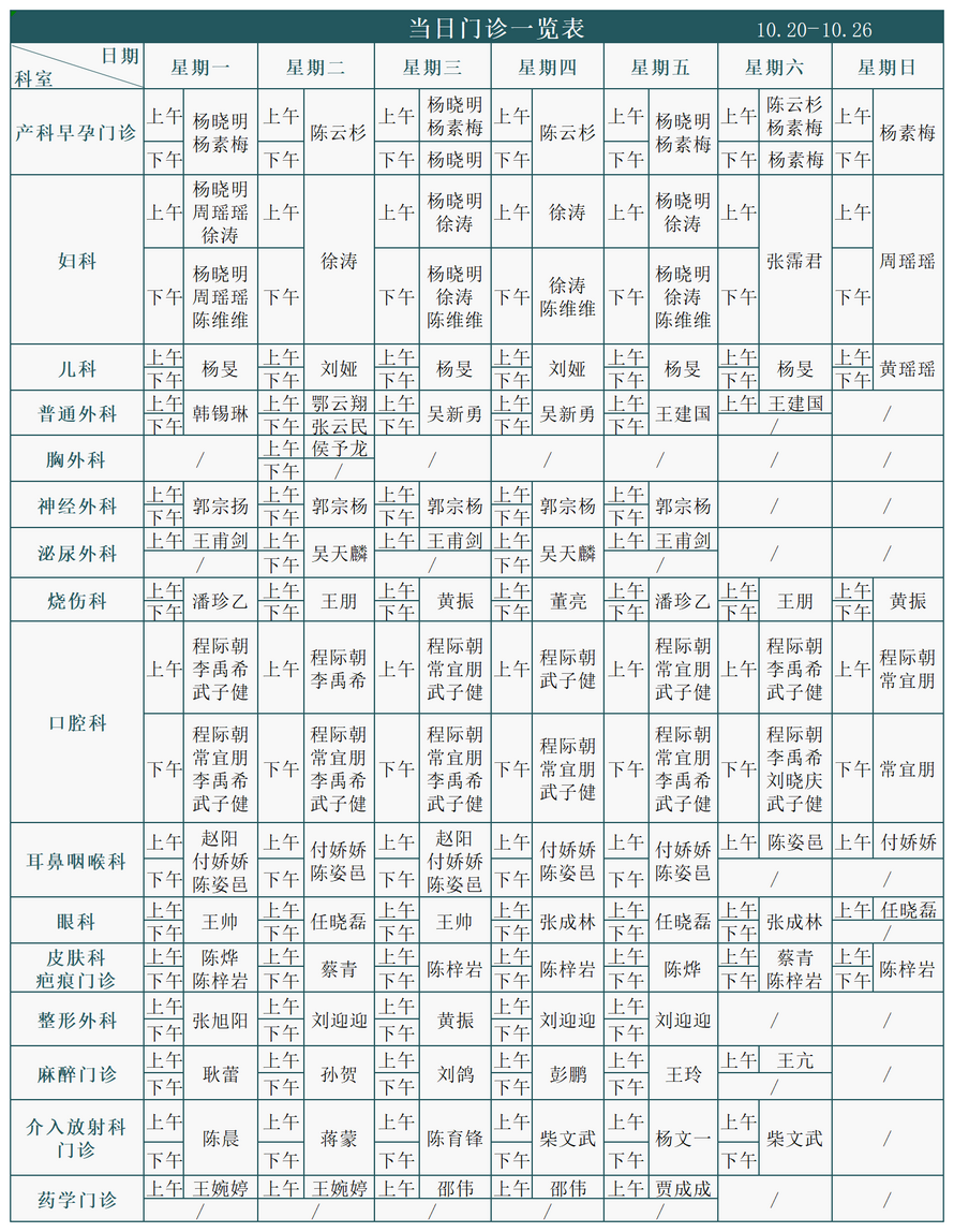 门诊